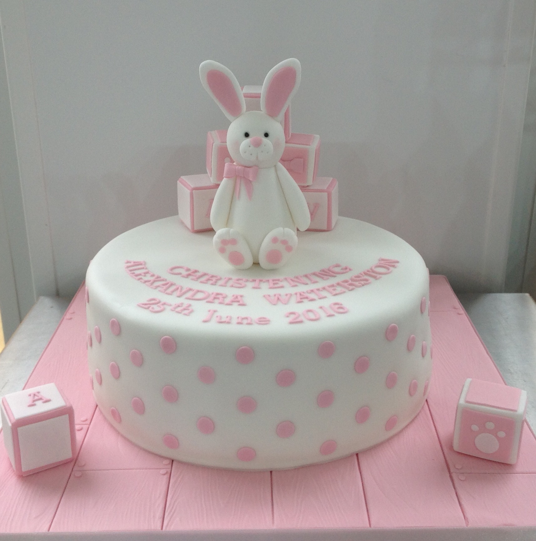 Christening, Communion & Confirmation Cakes - One Cake
